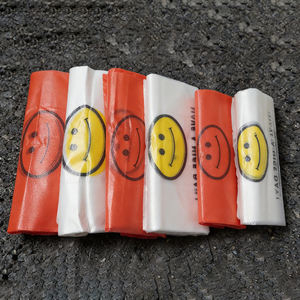 Sacs poubelles en plastique, résistants, thermoscellables, avec logo personnalisé, pour emballage - Product Image 3