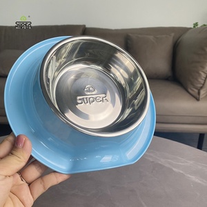 ความงามพึงพอใจหมวกรูปร่างชามอาหารสุนัข Anti-Skid เวลาอาหาร Feeder <span class=keywords><strong>มด</strong></span>หลักฐานแมวสุนัขชาม<span class=keywords><strong>ถาด</strong></span> - Product Image 3