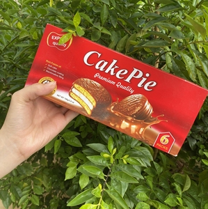 Tarte au chocolat 12 paquets pour adultes et enfants International Standard Vietnam fabricant approvisionnement CakePie Soft Cake Box - Product Image 5