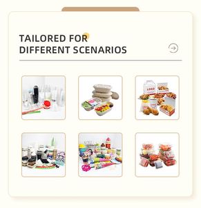 Gobelets jetables en plastique PET transparent avec couvercles à fente pour paille pour boissons froides, milkshakes et café glacé – Vente en gros - Product Image 5