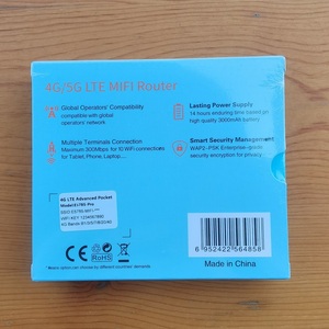 แบตเตอรี่ LSUN <span class=keywords><strong>E5785</strong></span> PRO 3600mAh Cat4 300Mbps เราเตอร์พกพาแบบพกพา 4G/3G Lte ฮอตสปอตไร้สายพร้อมหน้าจอ - Product Image 4