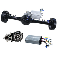 Moteur électrique différentiel de voiture électrique kit complet moteur 48v bldc pour tricycles motorisés