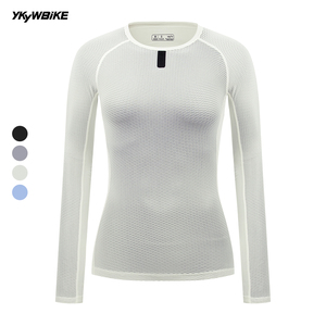 <span class=keywords><strong>Camiseta</strong></span> <span class=keywords><strong>Interior</strong></span> de <span class=keywords><strong>Ciclismo</strong></span> para <span class=keywords><strong>Mujer</strong></span> YKYWBIKE, Manga Larga, Secado Rápido, Transpirable, <span class=keywords><strong>Camiseta</strong></span> <span class=keywords><strong>Interior</strong></span> Completa para Bicicleta de Carretera - Product Image 5