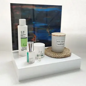 Acrylic Display Stand For Make Up Cosmetics Cosmetic Acrylic Display Rack Beauty Instrument Display Rack Skincare Display