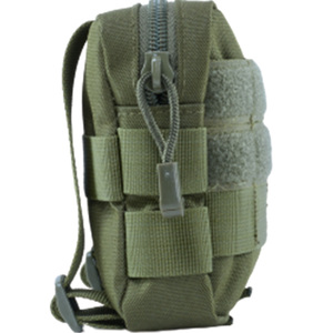 <b>Molle</b> Waterproof Multi-Functional Waist <b>Bag</b> with Zipper Closure Polyester Lining for Outdoor Storage - Product Image 3