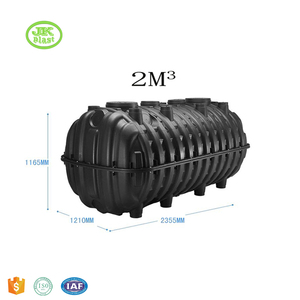 Réservoir septique en plastique épaissi de 2 m3, réservoir de traitement des eaux usées enterré - Product Image 4