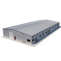 Offre Spéciale abris pour bétail structures préfabriquées barndominium kits de construction en métal bâtiment en métal léger avec design