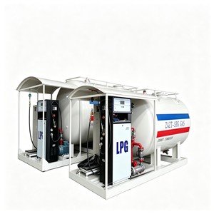 3Ton 5000L <b>Small</b> Portable Skid LPG Station Mini LPG Skid Refuel Station for Rural Use - Product Image 1