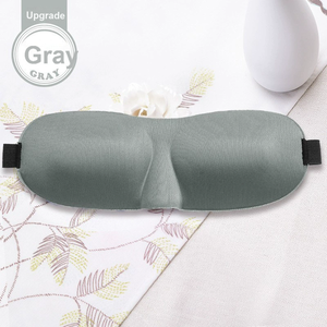 Bán buôn tùy chỉnh du lịch đêm ngủ mặt nạ mắt thời trang mềm đan bìa với dây đeo đàn hồi ban nhạc cho giấc ngủ - Product Image 4