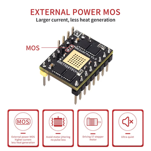 BIGTREETECH <span class=keywords><strong>BTT</strong></span> TMC5160T Pro V1.0 SPI Driver de moteur pas à pas pour Octopus Pro / SKR V1.4 / MINI E3 Ender-3 Mise à niveau - Product Image 4