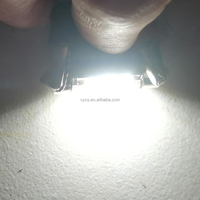 Ampoules LED Festoon C5W 12V 36mm 10 LED 10 SMD pour systèmes d'éclairage automobile, remplacement pour éclairage de lecture de voiture, éclairage de plaque d'immatriculation, éclairage intérieur