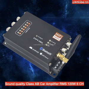Equalizzatore Auto Android DSP 31 Bande con App di Regolazione, 4 Ingressi e 6 Uscite RCA, Equalizzatori DSP per Auto - Product Image 2