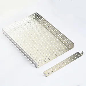 304 / 201 Stainless Steel Tray Perforated Food Grade Punching Tray / Bakery Tray