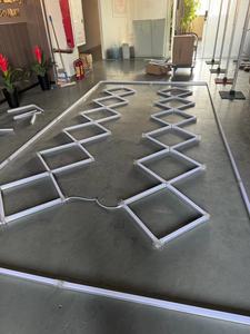 HanYin, быстрая доставка, линейное светодиодное освещение, алюминиевая лампа для гаража, для автомобильного магазина, источник питания переменного тока - Product Image 2