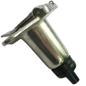 7 Pin <b>Trailer</b> Socket Metal Round Base AS1715 Car <b>Trailer</b> Power Connector - Product Image 4