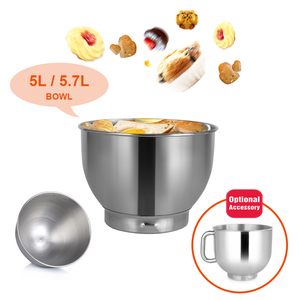 Tùy chỉnh cổ điển 6qt 6 tốc độ thông minh Nhà bếp trợ lý chuyên nghiệp Baking đứng Mixer với bát thép không gỉ cho nhà bếp - Product Image 5