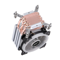 Ventilateur de refroidissement CPU silencieux QiuzAim 90 mm, dissipateur thermique à 2/4/6 caloducs en cuivre, refroidisseur d'air pour socket 2011, compatible avec les PC de bureau X79 X99