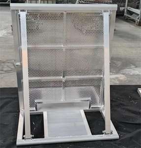 알루미늄 군중 제어 배리어 콘서트 안전 배리어 복도 옥외 이벤트에 강한 의무 - Product Image 2