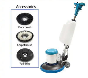 A-002 175RPM Single Disc <strong>Floor</strong> Scrubber Industrial <strong>Floor</strong> Carpet Buffer Cleaning Equipment <strong>Polishing</strong> <strong>Machine</strong> With 17in Brush - Product Image 3