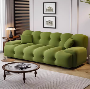 Divano <span class=keywords><strong>Letto</strong></span> Pieghevole Moderno Roch Castle in Tessuto per Hotel, Soggiorno e Camera da <span class=keywords><strong>Letto</strong></span> con Struttura in Legno - Product Image 4