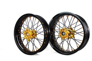 Ruedas Supermoto SX250 accesorios de motocicleta CNC 17 pulgadas <span class=keywords><strong>Super</strong></span> <span class=keywords><strong>Motard</strong></span> OEM cubos de rueda para SX - Product Image 5