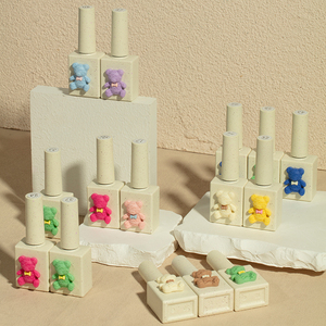 ZRKGEL 15 ml 60 Colores Hermosa Botella de Oso Gel UV Inodoro Suministros para <span class=keywords><strong>Uñas</strong></span> Esmalte en Gel al Por Mayor Marca Blanca Gel UV Removible - Product Image 6