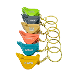 <span class=keywords><strong>Porte</strong></span>-clés et ornements créatifs en forme de dents de godet de pelle mécanique, modèle de dents de godet, souvenirs, décorations, pendentifs - Product Image 2
