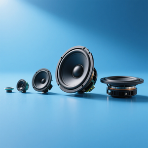 Haut-parleur coaxial à cône en fibre de verre de 6,5 pouces, tweeter en soie de 20 mm, une paire - Product Image 5