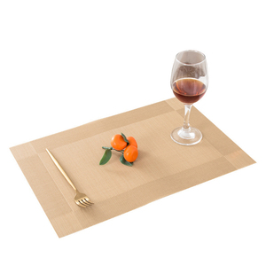 Tovagliette di nozze variopinte del pvc dell'oro della stuoia della tabella del ristorante dell'attrezzatura dell'hotel - Product Image 4