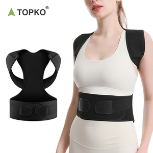 TOPKO regolabile in Neoprene supporto per la schiena Brace correttore per <span class=keywords><strong>esercizi</strong></span> di correzione della spalla per alleviare il dolore supporto per la schiena tutore - Product Image 3