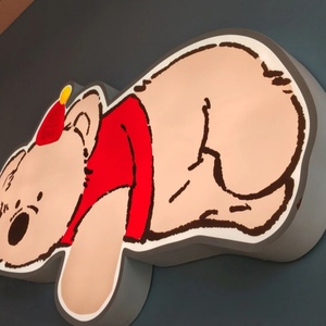 Lámpara LED con Forma de Oso, Luz Decorativa con Forma de Animal de Dibujos Animados, Alimentada por USB y Batería, Personalizable, Sostenible, para Habitación Infantil, Guardería, Automóviles - Product Image 4