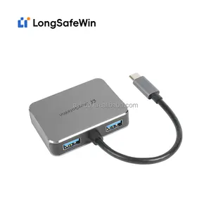 Premium 5-In-1 USB-C Hub Adapter Kabel Oem Docking Station Converter Sd/Micro Sd Usb 3.0 3-In-1 Converter USB-C Docking Station