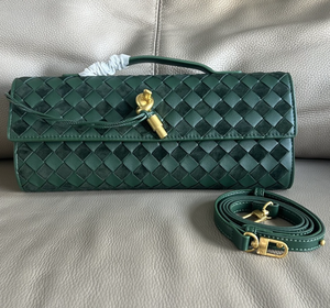 אופנה זמש עור אמיתי יוקרתי תיקים ארוגים לנשים טרנטרנדיות תיקים לנשים טרנטרנדיות תיקים - Product Image 1