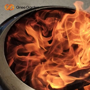 Brasero de Jardín Cursher Cone Cauldron, Mini Brasero Plegable de Acero Corten para Interiores, Portátil, de Leña, para Exteriores, sin Humo, a Gas Propano - Product Image 2