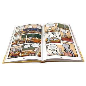 พิมพ์หนังสือการ์ตูนภาษาอังกฤษแบบเต็มสี คุณภาพสูง ปกแข็ง กระดาษคราฟท์อย่างดี รับพิมพ์มังงะและโดจิน - Product Image 1