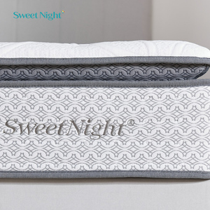 Sweetnight Dreiseitige China-Gel-Matratze im Angebot Hybrid-Schlafmatratze Stoff Maßgefertigte King-Size Taschenfederkernmatratze für Hotels - Product Image 5