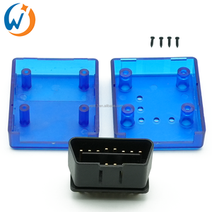 Obd2 alloggiamento perno piegato placcato oro maschio OBDII connettore Obd2 16Pin connettore con alloggiamento - Product Image 2