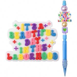 Cuentas Decorativas de Silicona con Diseño de Estrellas del Pop, Taylor, <span class=keywords><strong>Karol</strong></span> <span class=keywords><strong>G</strong></span>, Selena, para Bolígrafos, Estilo Occidental, Nueva Moda - Product Image 6