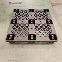 LYPALLETS 2026 Nouvelles Palettes Empilables pour Expédition Unidirectionnelle Palettes Noires Emballage et Expédition Palettes d'Exportation