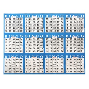 บัตรบิงโกกระดาษราคาโรงงานมาใหม่ ขายส่ง ปรับแต่งได้ ออกแบบฟรี พิมพ์ดิจิทัล - Product Image 2