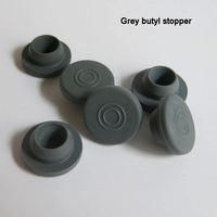 20mm Cam İlaç Şişesi Kırmızı Butil Kauçuk Tıpa Toptan Fiyatla "WeTrust"