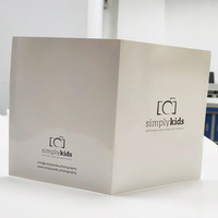 Bas quantité minimale de commande échantillon gratuit personnalisé imprimé papier affaires dossier de présentation A4 dossiers de présentation avec deux poches pour Estate