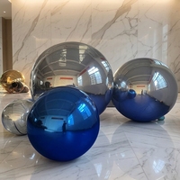 Ballon sphérique flottant en PVC pour décoration d'événements géants, ballon miroir disco brillant gonflable
