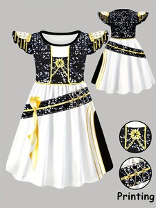 Costume de cosplay Kpop Demon Hunters pour enfants, performance sur scène, Halloween, Zoey Rumi, costume de cosplay de carnaval pour filles - Product Image 5