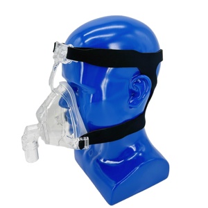 <span class=keywords><strong>Masque</strong></span> CPAP facial complet de qualité médicale certifié CE Classe II avec coussin en silicone ventilé pour thérapie <span class=keywords><strong>respiratoire</strong></span> adulte - Product Image 4