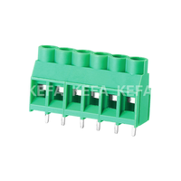 Bloque de terminales de tornillo de PCB de paso de 30A, conector de PCB de 3 polos, de 30A, de 1/2"