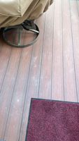 Plancher de terrasse en composite co-extrudé WPC sans vis ni perçage, anti-UV, écologique, sans joint, creux, pour jardin extérieur