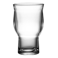Grote glazen koffiemok met brede opening, Koreaanse stijl, voor ijskoude Americano, frisdrank, bruiswater & fruitthee - geschikt voor gebruik in de lounge.