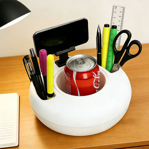 ถาดวางแก้วกาแฟซิลิโคนกันน้ำแบบใช้ซ้ำได้สำหรับโซฟา พร้อมที่วางโทรศัพท์ - Product Image 5