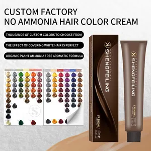 Tinte Capilar Orgánico Profesional <span class=keywords><strong>de</strong></span> Fábrica OEM al por Mayor, Crema <span class=keywords><strong>de</strong></span> Alta Calidad, Natural, Bajo en Amoníaco, Marca Privada para Salón, a Base <span class=keywords><strong>de</strong></span> Hierbas - Product Image 5